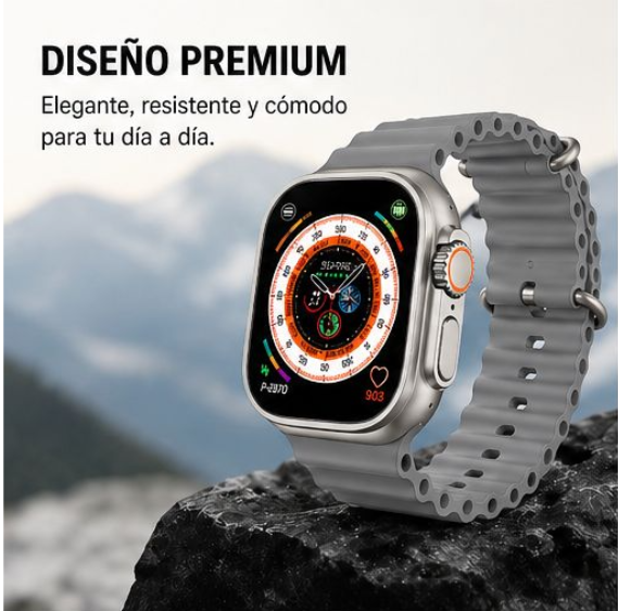 SMARTWATCH ULTRA 2 + 1 CORREA (GRATIS)