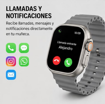 SMARTWATCH ULTRA 2 + 1 CORREA (GRATIS)