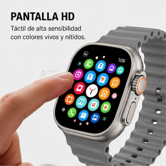 SMARTWATCH ULTRA 2 + 1 CORREA (GRATIS)